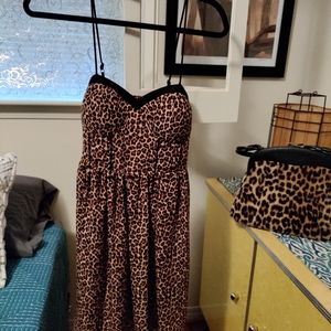 Leopard Corset Dress